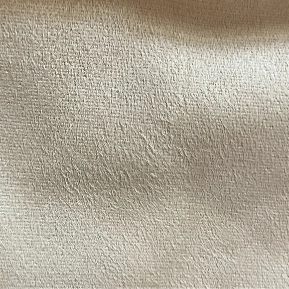 Gap Faux Leather Cream Ruffle Sleeve Women's Top - Picture 6 of 6